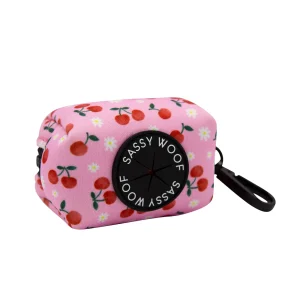 Sassy Woof Mon Chérry Waste Bag Holder