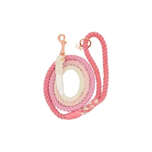 Sassy Woof Rosie Dog Rope Leash: 5-ft long