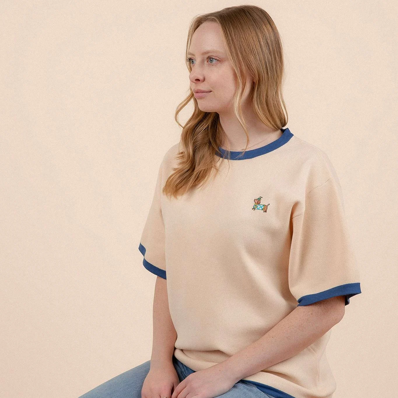 Sassy Woof x Sunbean Human Tee - Image 2