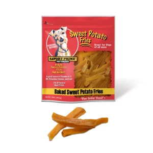 Savory Prime Baked Sweet Potato Fries Dog Treat, 16 oz