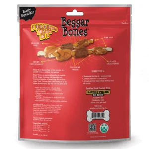 Savory Prime Beggar Bone, 5-in-1 Kabobs Dog Treats, 4 oz, 6 ct