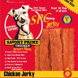 Savory Prime SPC Jerky Dog Treats Chicken, 32 oz
