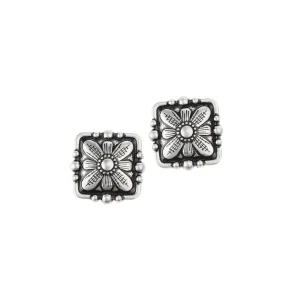 Schulz Equine 2 Pack 1.5in Silver Daisy Screwback Conchos