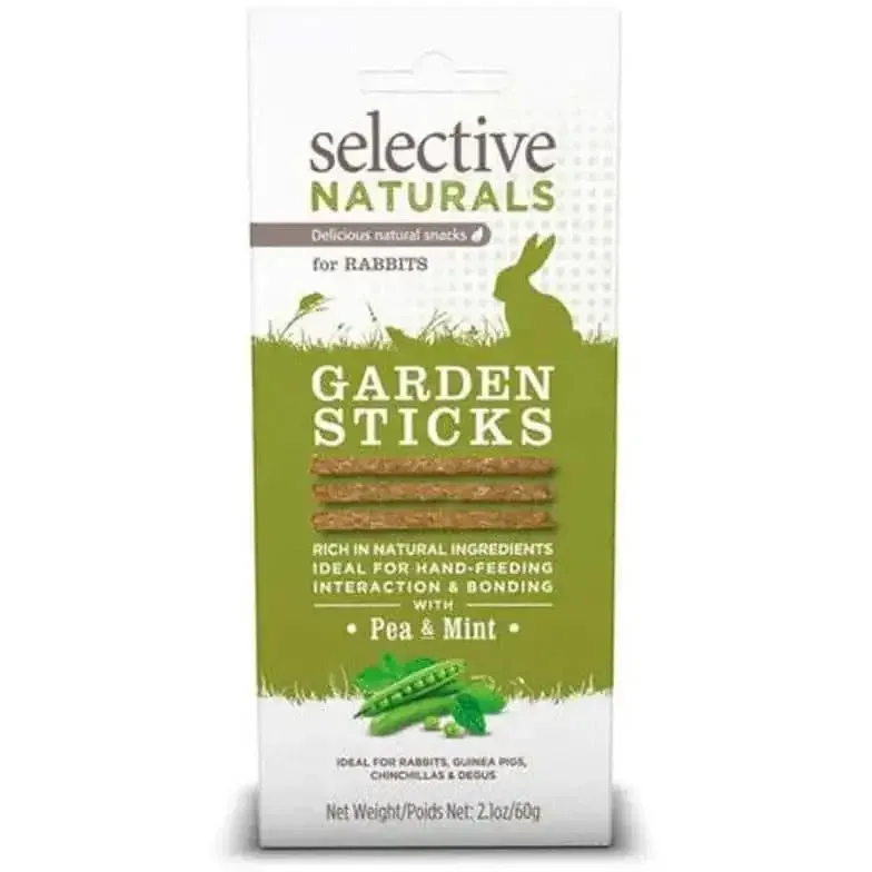Science Selective Garden Sticks with Pea & Mint Rabbits Treats