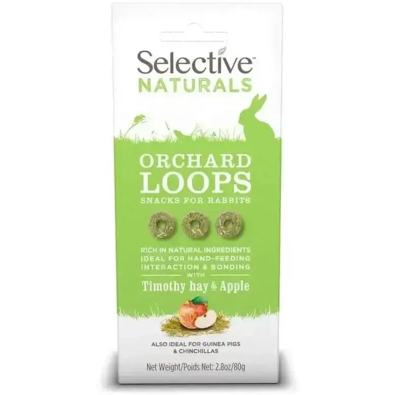 Science Selective Orchard Loops Snacks for Rabbits 2.8 oz