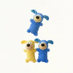 Screaming Dog Toy Blue Dog Teeth Cleaning Interactive Companion Vocal Cleaning Oral Sound Boredom Relief Toy