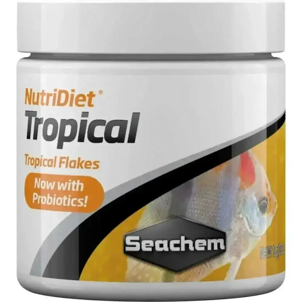 Seachem Laboratories NutriDiet Tropical Flakes Fish Food