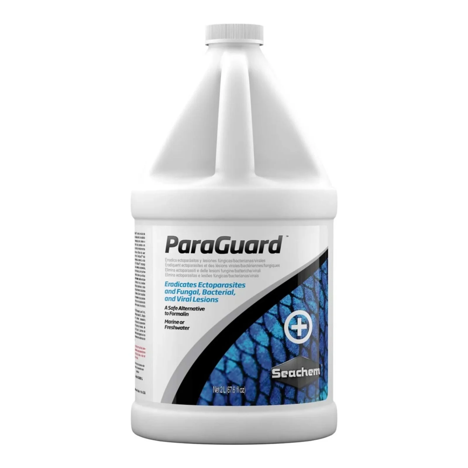 Seachem Laboratories ParaGuard Aldehyde Parasite Control 1ea/67.6 fl oz