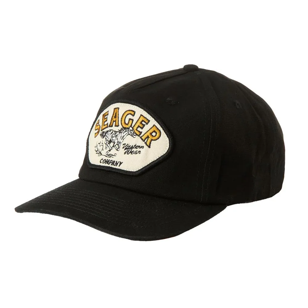 Seager Inc Heritage Black Cap