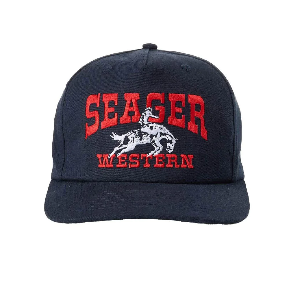 Seager Inc Men's Navy Rodeo Cap