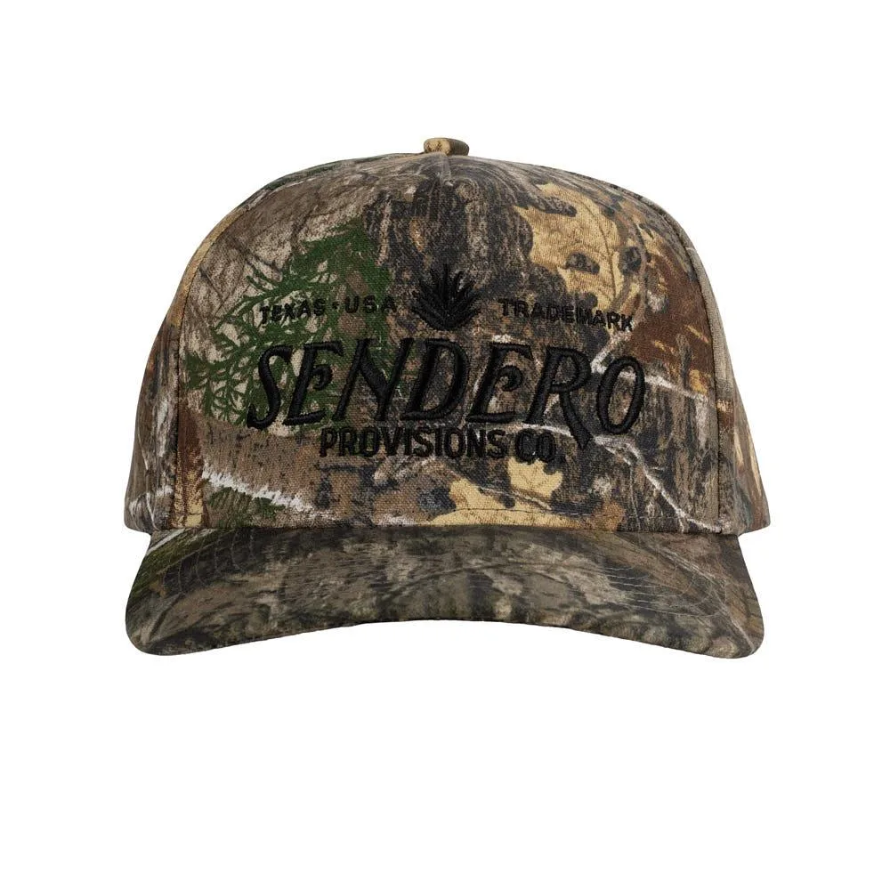 Sendero Provisions Co Men's Camo Real Tree Edge Cap