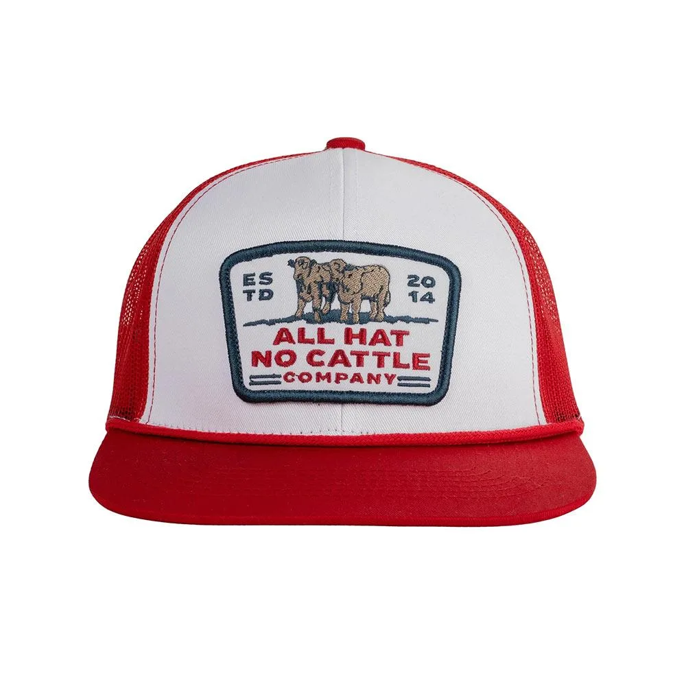 Sendero Provisions Co Men's Red All Hat No Cattle Cap