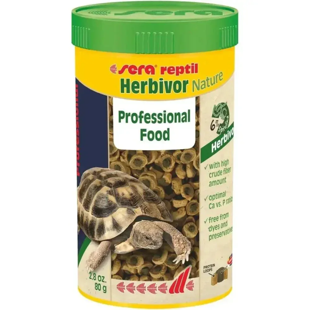 sera Reptile Food – Natural Herbivor Diet, 2.2 lb