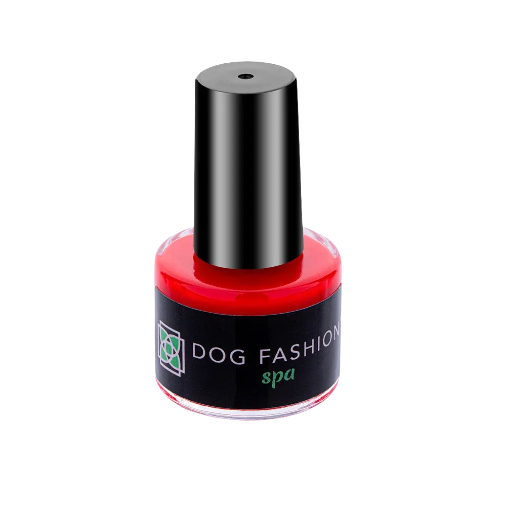 Sexy Paw Red Non-toxic Nail Polish by Dog Fashion Spa