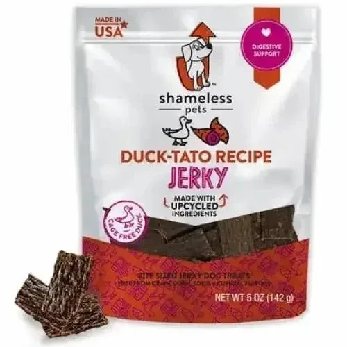 Shameless Pets Jerky Bite Dog Treats 5 oz