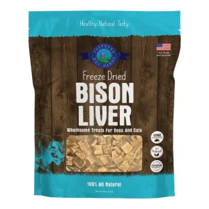 Shepherd Boy Farms Dog & Cat Freeze Dried Bison Liver, 8oz
