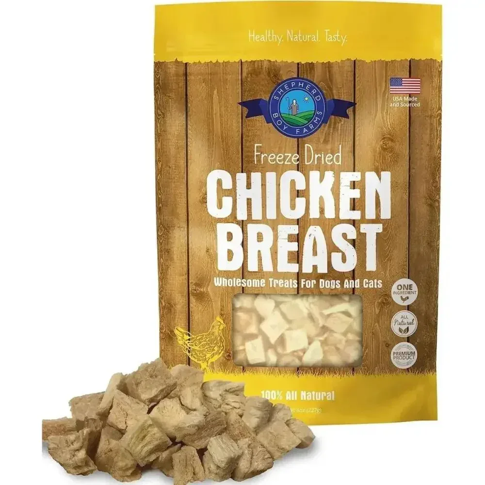 Shepherd Boy Farms Freeze Dried Chicken Breast Dog Treats