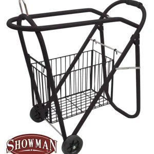 Showman® English/Western Rolling Saddle Rack