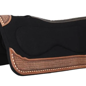 Showman® Waffle Weave Built-Up Felt Saddle Pad