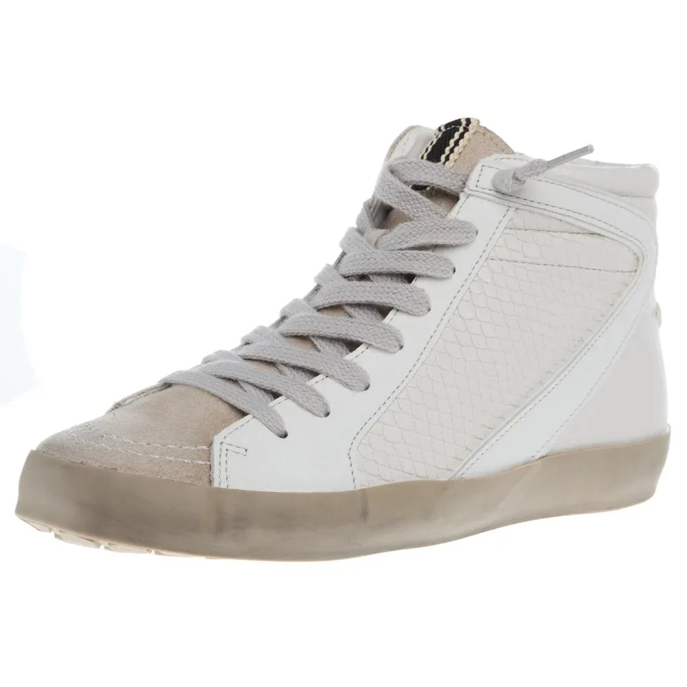Shu Shop Rooney Kids Off White Snake High Top Sneaker