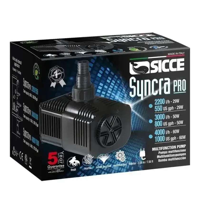 Sicce SYNCRA PRO 3000 Pump - 800 GPH 1ea