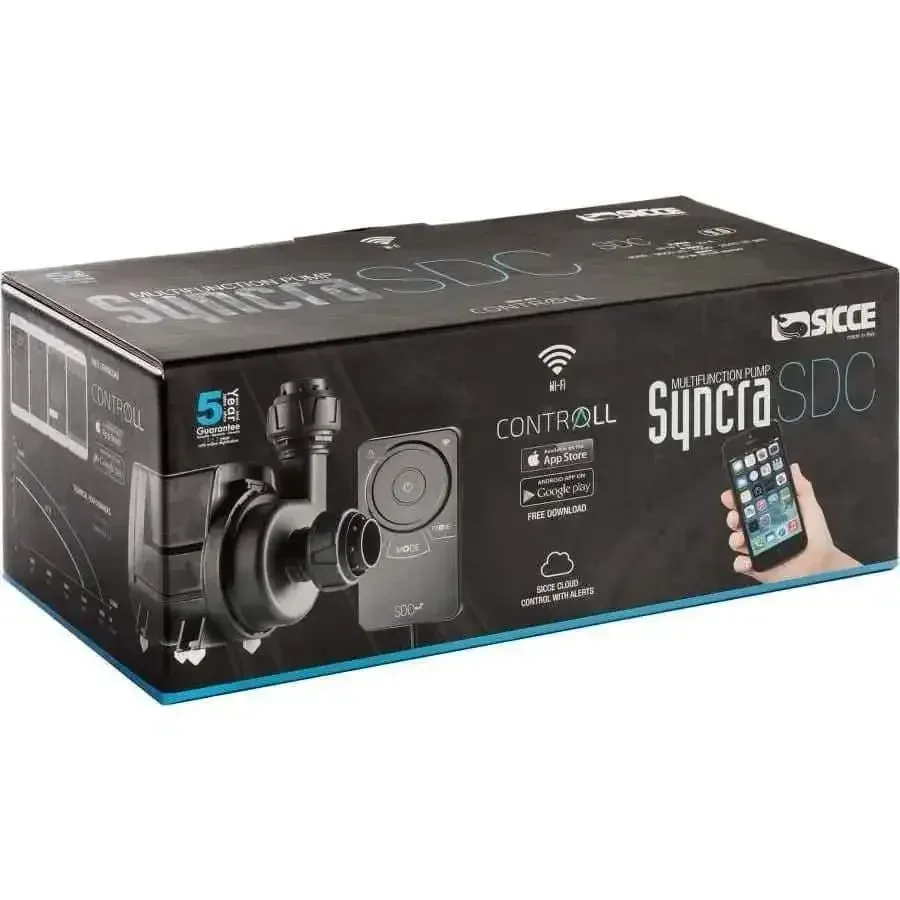 Sicce SYNCRA SDC 9.0 Controllable Return Pump - 1000 GPH-2500 GPH 1ea