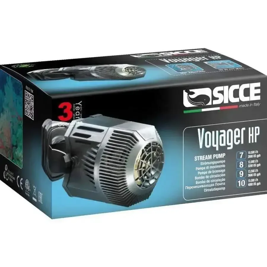 Sicce VOYAGER HP (High Pressure) 8 Stream Pump - 3200 GPH