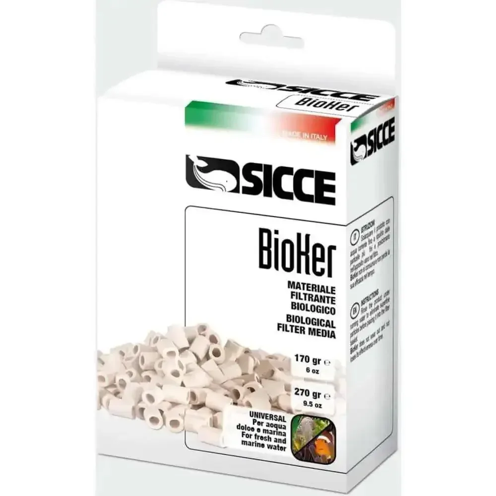 Sicce WHALE & SPACE EKO Replacement Bioker Ceramic Biological MEDIA - 270G 1ea/270 g
