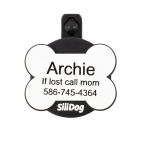 SiliDog Blue SmartTag AirTag Compatible