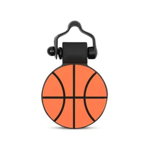 SiliDog The Silent Dog Tag Personalized Silicone Basketball Dog & Cat ID Tag