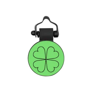 SiliDog The Silent Dog Tag Personalized Silicone Shamrock Dog & Cat ID Tag