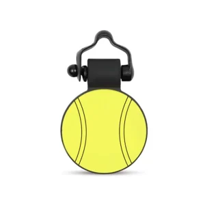 SiliDog The Silent Dog Tag Personalized Silicone Tennis Ball Dog & Cat ID Tag