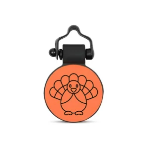 SiliDog The Silent Dog Tag Personalized Silicone Turkey Dog & Cat ID Tag