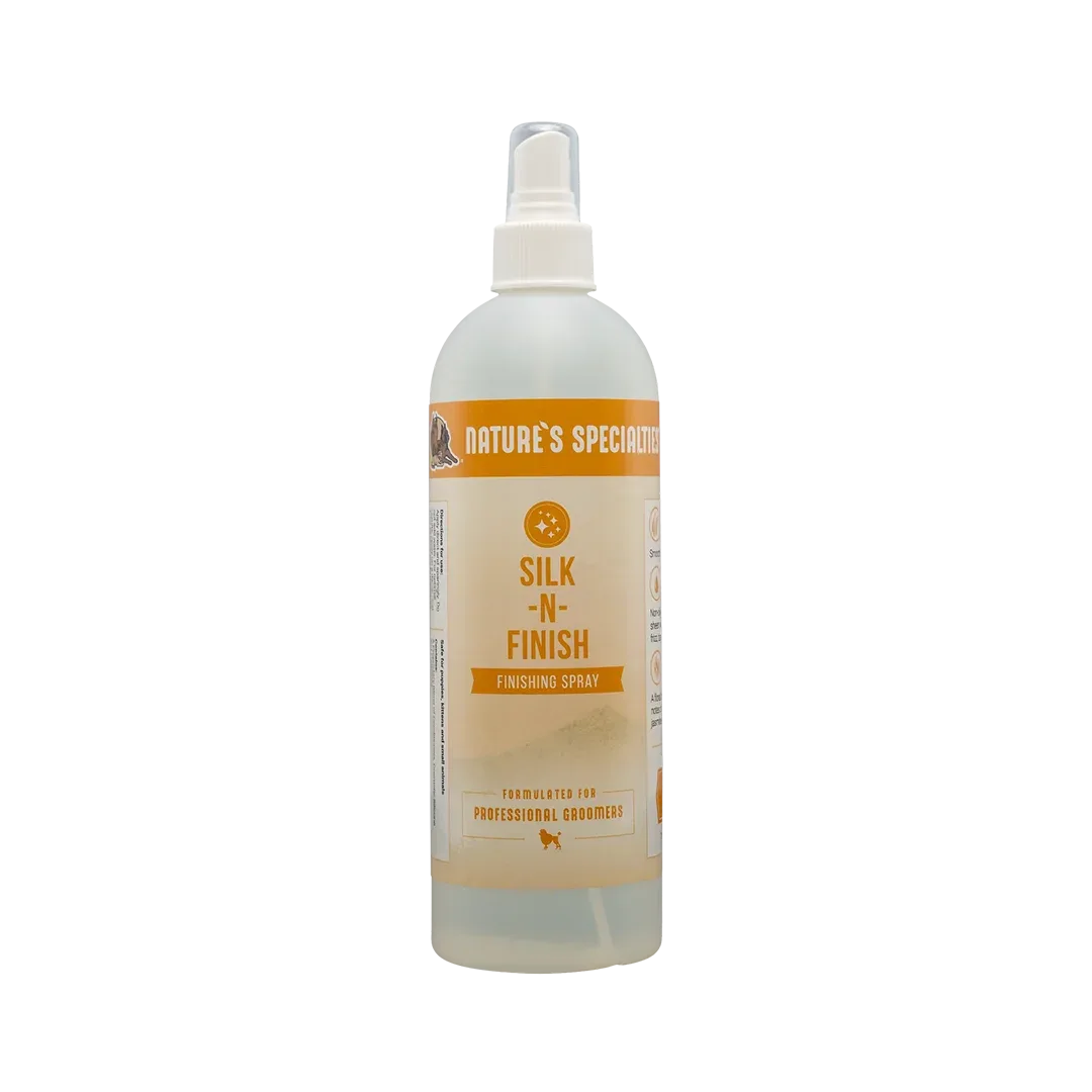 Silk N Finish Leave-In Conditioner Spray 16oz by Nature's Specialties