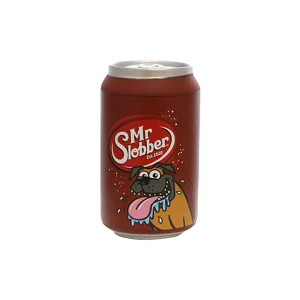 Silly Squeakers - "Mr. Slobber" Novelty Soda Can Dog Toy