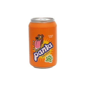 Silly Squeakers - "Panta" Novelty Soda Can Dog Toy