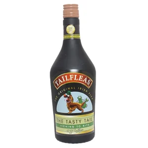 Silly Squeakers - "Tailfleas" Novelty Liquor Bottle Dog Toy