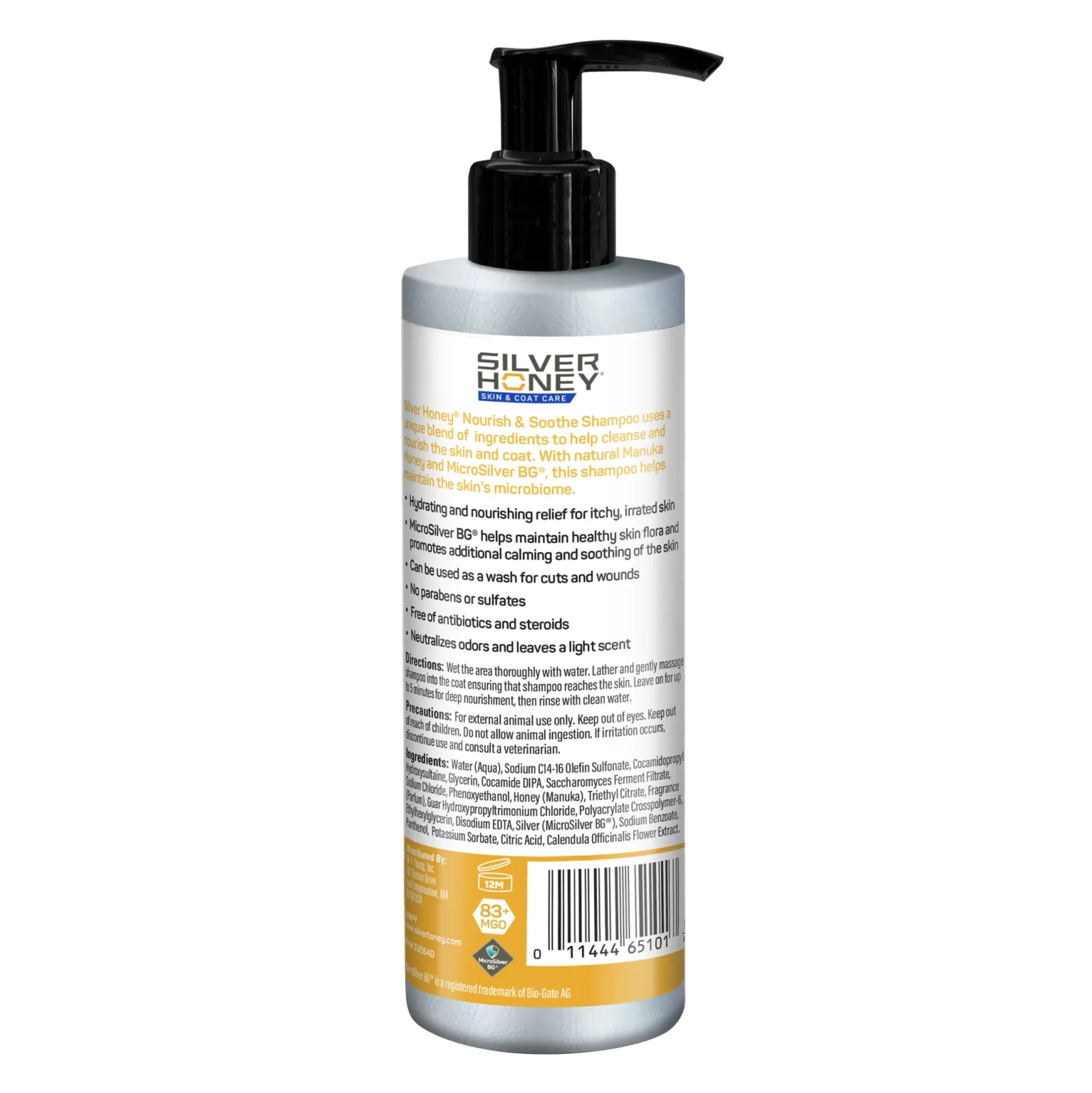 Silver Honey Nourish Shampoo 16oz - Image 2