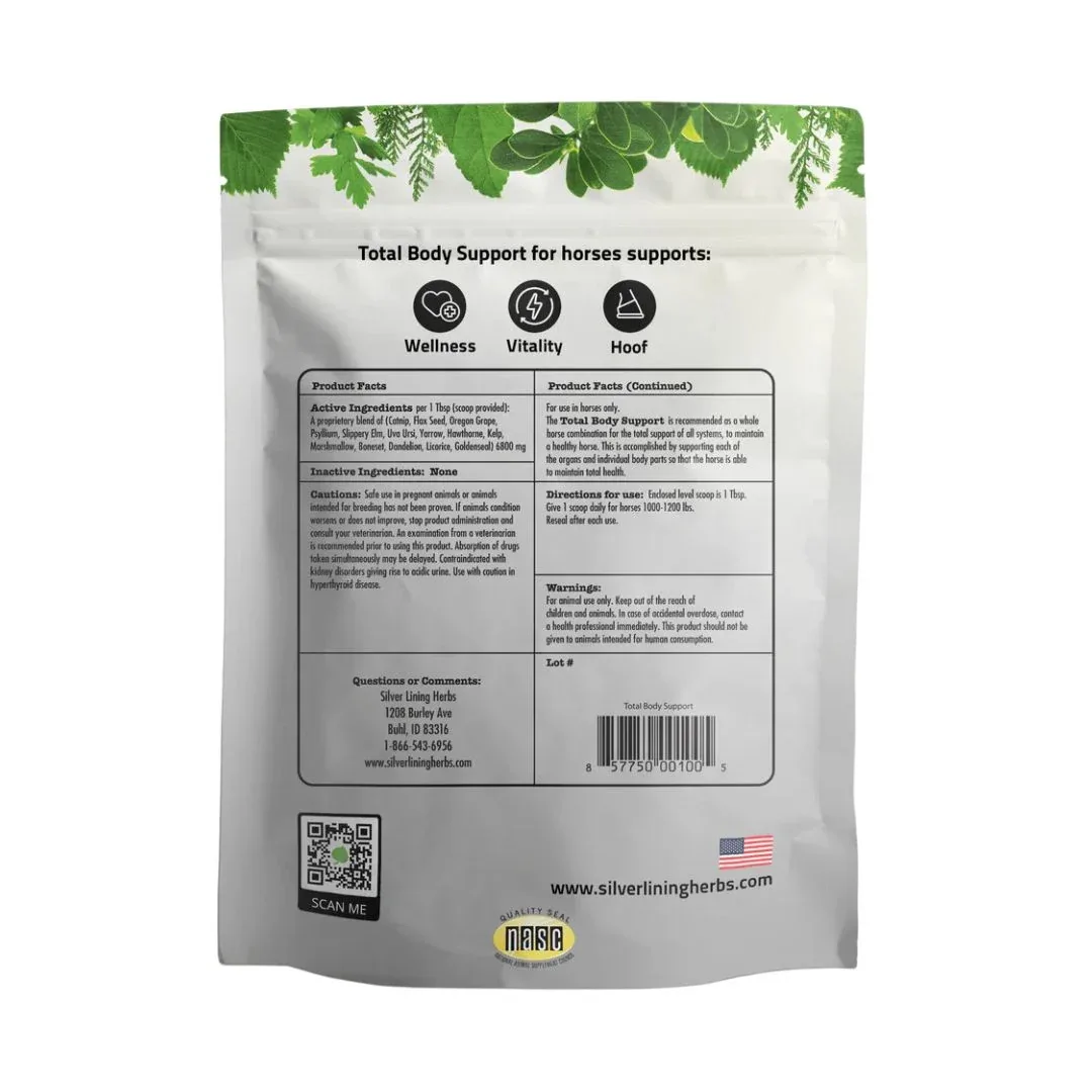 Silver Lining Herbal Equine Total Body Support - Image 2
