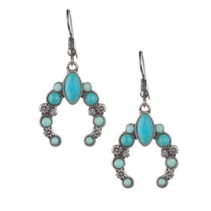 Silver Strike Squash Blossom Earrings
