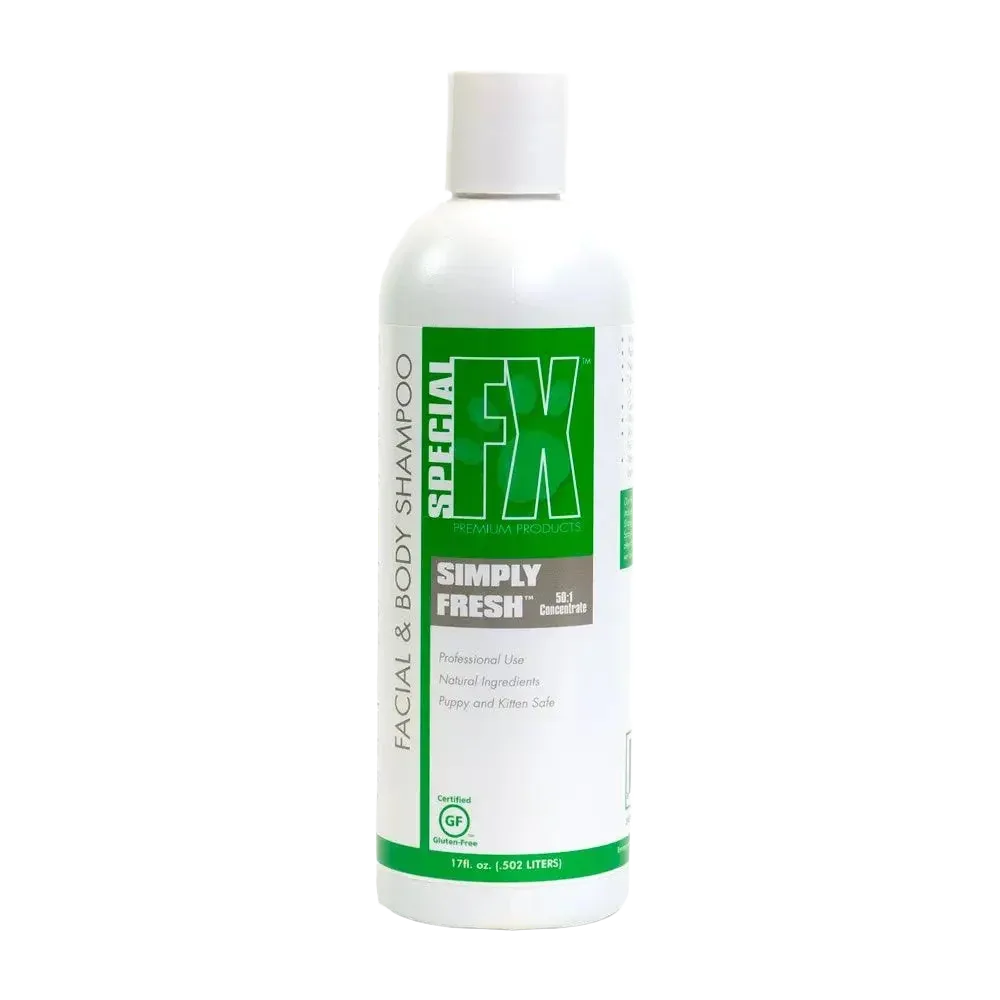 Simply Fresh Facial and Body Shampoo 17 oz by Special FX
