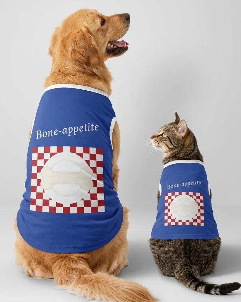 Skatrs Bone Appetite T Shirt for Dogs and Cats - Image 2