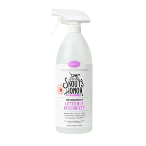 Skout's Honor® Cat Litter Box Deodorizer, Professional Strength, Mineral Based Odor Neutralizer