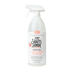 Skout's Honor® Plant-Powered Cat Urine & Odor Destroyer, Professional Strength Cleaner For Indoors