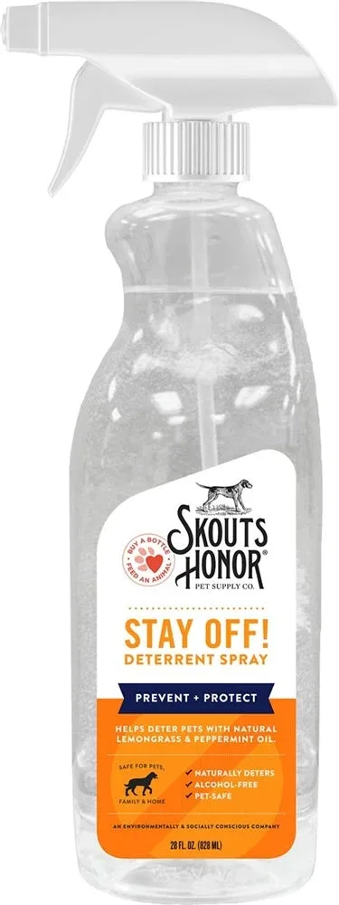 Skout's Honor Stay Off Spray for Dogs, 28oz