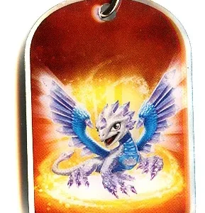 Skylanders Swap Force Flashwing Dog Tag #5 [Loose]