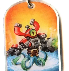 Skylanders Swap Force Magna Buckler Dog Tag #30 [Loose]