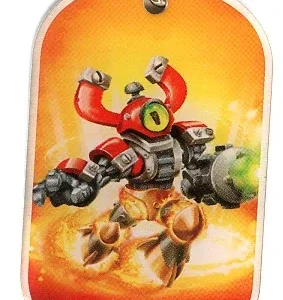 Skylanders Swap Force Magna Zone Dog Tag #29 [Loose]
