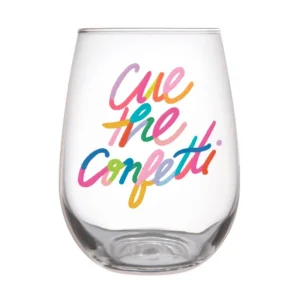 Slant Collections Thimblepress x Stemless Wine Glass