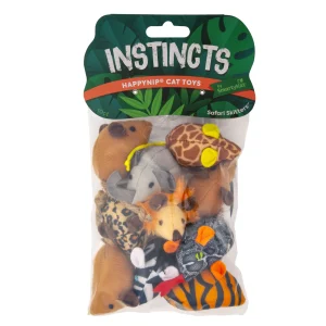 Smarty Kat Safari Skitters Cat Toys - 10 Pack